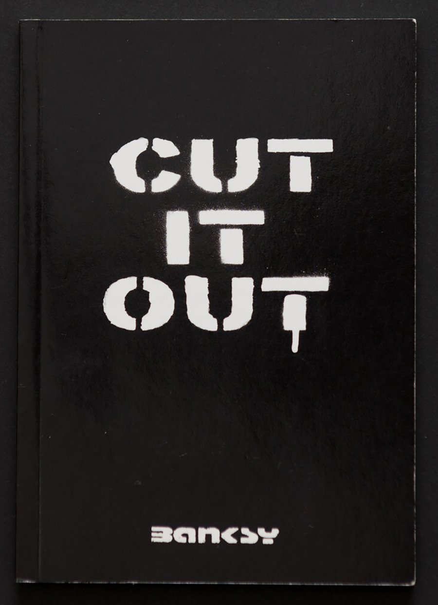 Banksy Book - CUT IT OUT