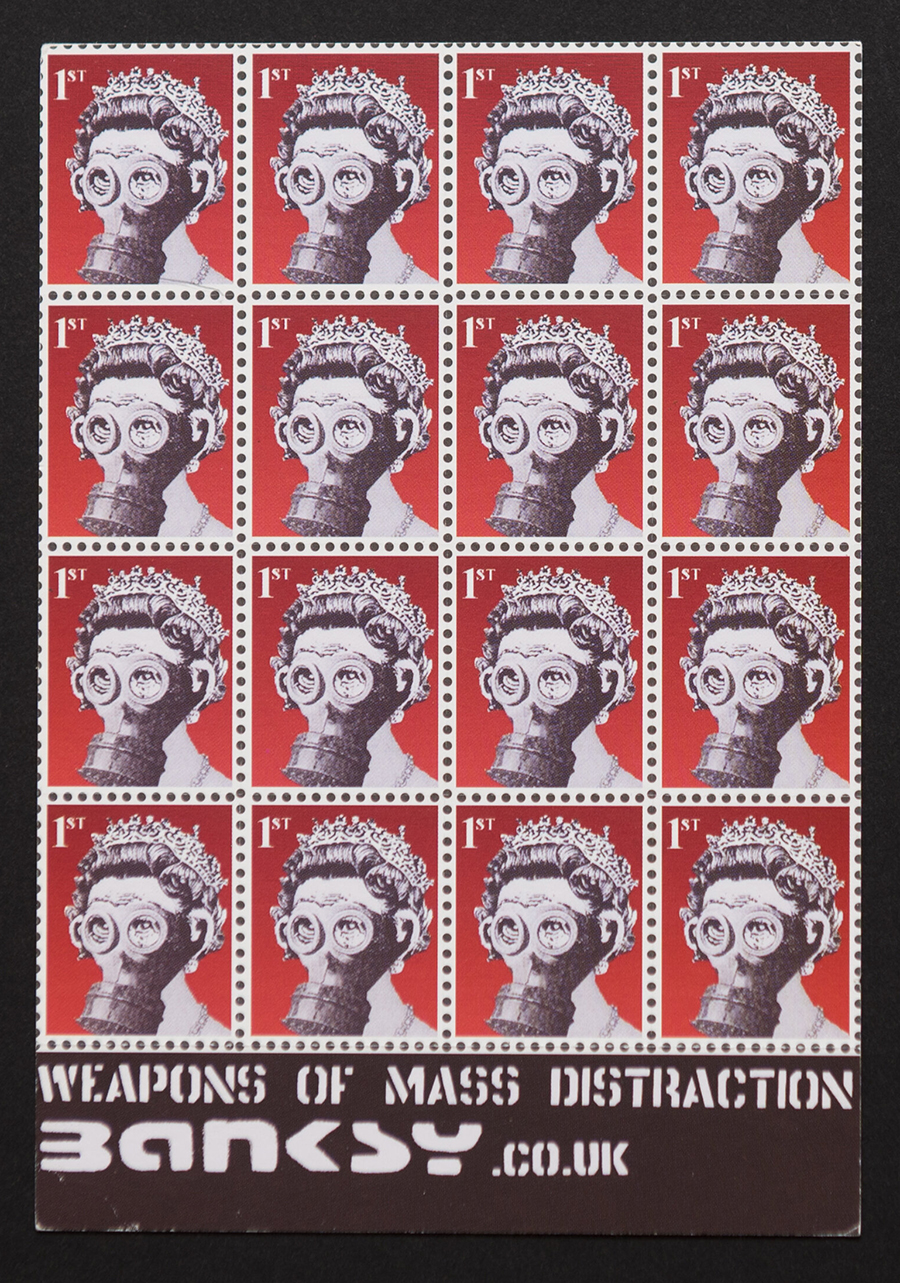 Banksy - Weapons of Mass Distraction - promotional print