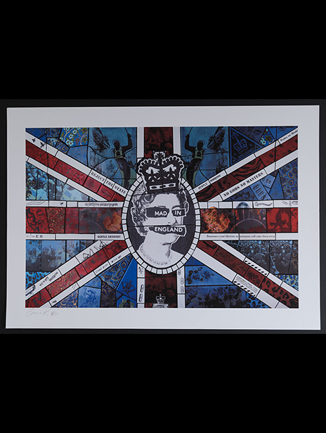 buy Carrie Reichardt Mad In England Queen On Union Jack