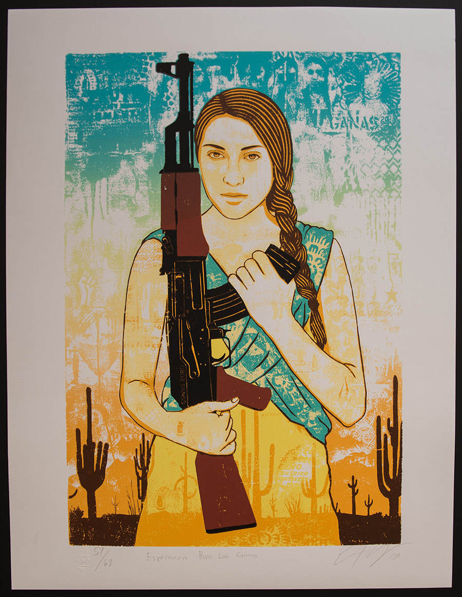 Ernesto Yerena - Esperanza Para Las Ganas - Signed Limited Edition Print