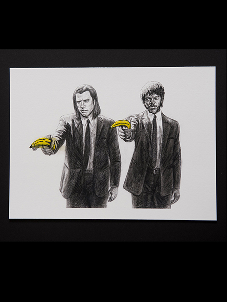 buy Mason Storm - Pulp Fiction, Signed Print, Limited Edition