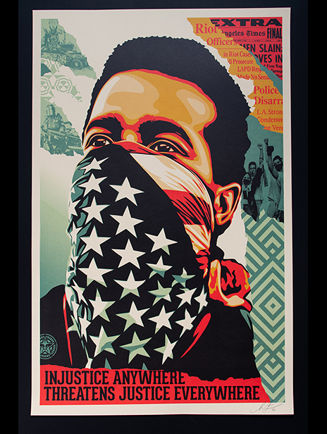 Buy Obey Shepard Fairey American Rage Signed Poster Print